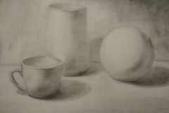 Formstudie I. Bleistift 30×42 cm